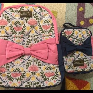 Matilda Jane backpack and lunchbox